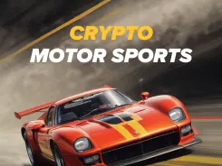 Crypto-motor Sports Website Banner