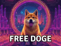 Free Dogecoin faucet banner