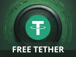 Free Tether Faucet Banner